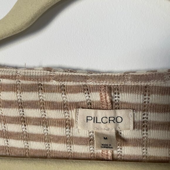 Pilcro Ruffled Cardigan Sweater - Picture 3 of 6